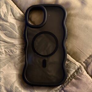 Black MagSafe-Compatible Phone Case - Unbranded IPhone 16 Plus